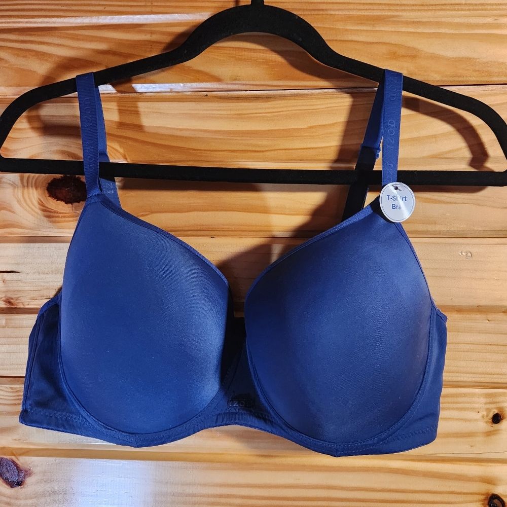 NWT Izod Bra | T-Shirt Bra Blue Women's 40C